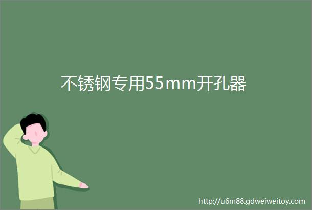 不锈钢专用55mm开孔器